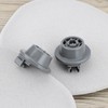 ECSiNG Pack of 8 Dishwasher Lower Basket Wheels with Axles