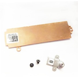 Fleshy Leaf M.2 2280 SSD Heatsink Thermal Shield 26X1Y 026X1Y w/Support Bracket X8MY9 0X8MY9 Replacement for Dell G15 5510 5511 5515 Gaming Laptop