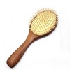 Premium Wooden Paddle Hair Brush, Portable Hair Comb Comb