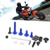 Kuuleyn 173pcs Motorcycle Fairing Bolt Kit Windshield Body Screws Nuts