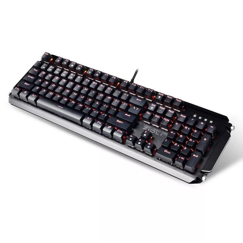 ZIDLI BEST VALUE Optical Mechanical Gaming Keyboard ZIDLI ZGK01,Orange Backlight