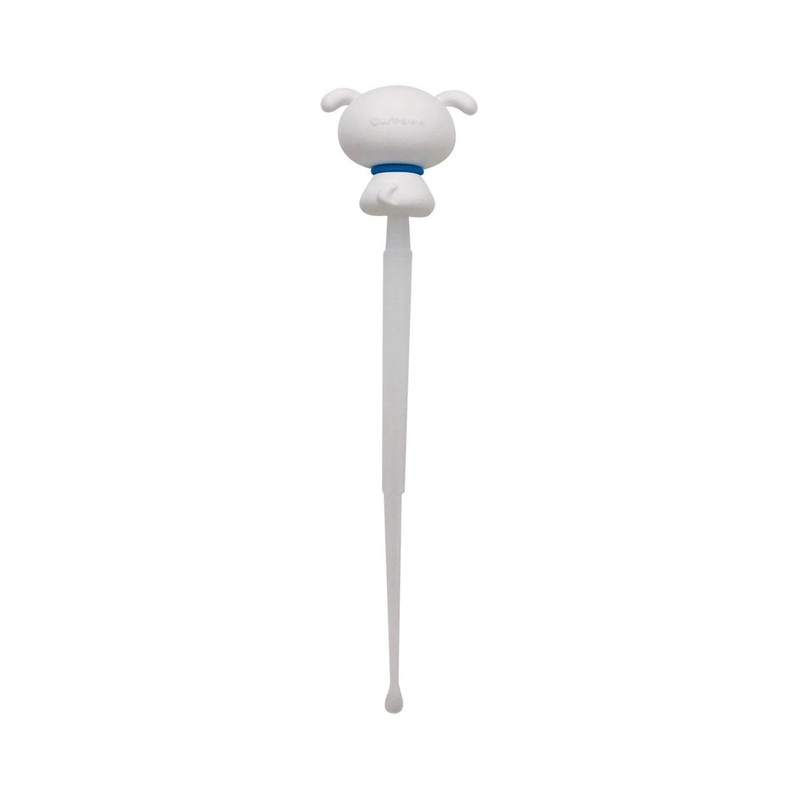 Eye Planning Crayon Shin-chan Earpick with Mascot, Shiro, W1.4 x