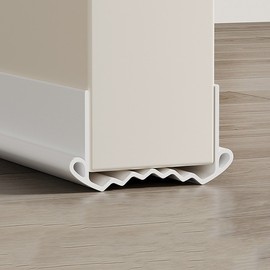 Front Door Draft Blocker Gap Seal - B-Small Brown (B-Small) Grey