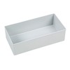 allit 456309 Plastic Box Allit Parts Case for EuroPlus Gray