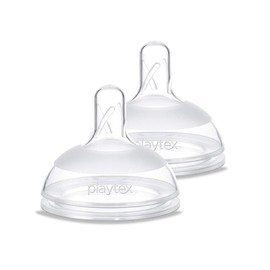 Playtex Baby NATURALATCH COMFORT Nipple, Switch from Breastfeeding to Bottle, Most Like Mom Feel, Slow Flow, 2 Count
