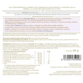 Imedeen Prime Renewal Tablet (120 unidades) Fórmula de colágeno para la piel 50 Plus Suplemento de belleza para el cuidado de la piel