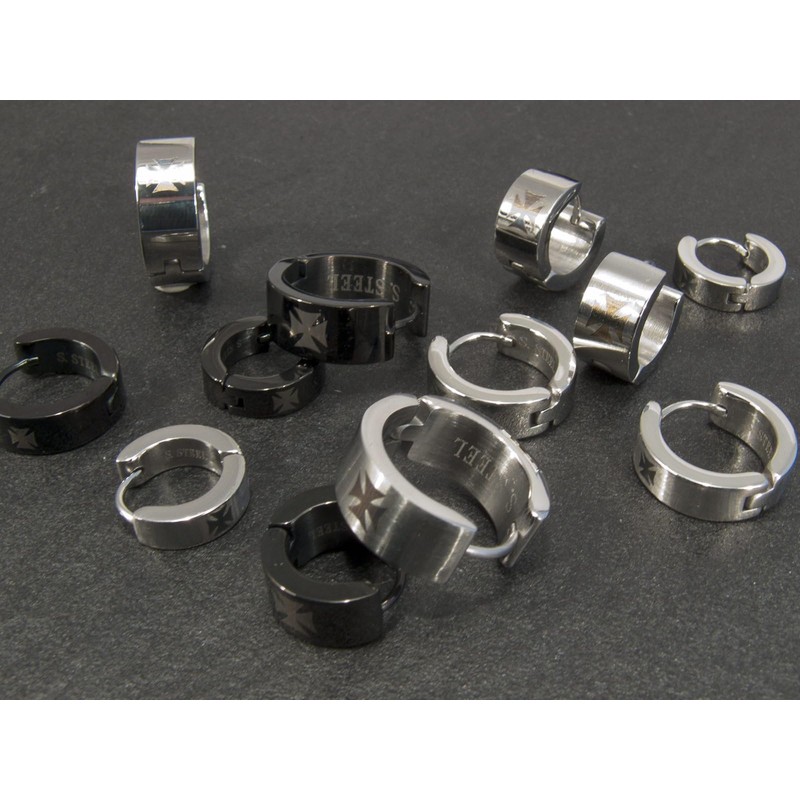 Fly Style® – 1 Pair – 5 mm Stainless Steel