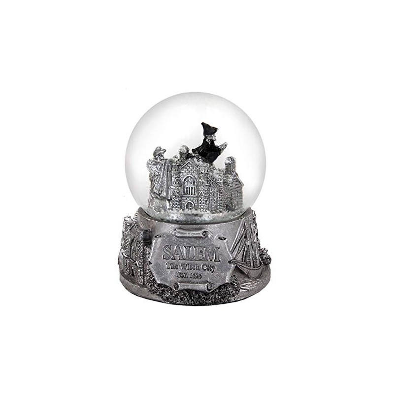 Salem Massachusetts Witch 65 mm Snow Globe