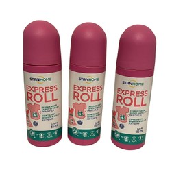 STANHOME Express Roll Stanhome Desmanchador para textiles en roll-on, 3 piezas