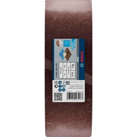 Bosch 10x PRO Paint on Wood and Hardwood X440 Sanding Belt for Sanders (for Paint on Wood, Hardwood, 75 x 533 mm, Grit 60, Professional Accessory Belt Sander)