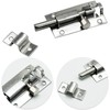 2 Pack Door Latch, Stainless Steel Sliding Bolt Latch Lock,Small