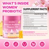 Women's Probiotic Slippery Elm Gummies, Her Juicy Feminine Probiotics Gummies