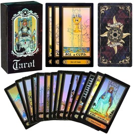 DMZK Tarot Card Game 78 Sheets, Vintage Waite Tarot Divination Game For Parties
