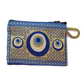 Mystic Jewels Metal Wallet for Cards, Keys, Carpet, Traditional, 8 x 11 cm