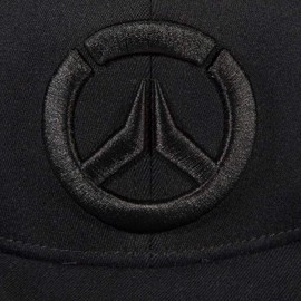 Overwatch - Black Pattern - Snapback Cap | Original Merchandise by Blizzard, black