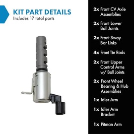 TRQ TRQ Engine Camshaft Variable Valve Timing Solenoid Compatible with Lexus Toyota