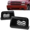 SS Style Front Bumper Air Duct Vent Cover Replacement Compatible
