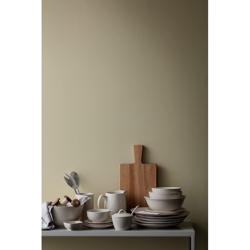broste Copenhagen Nordic Vanilla Deep Plate 22.5 cm