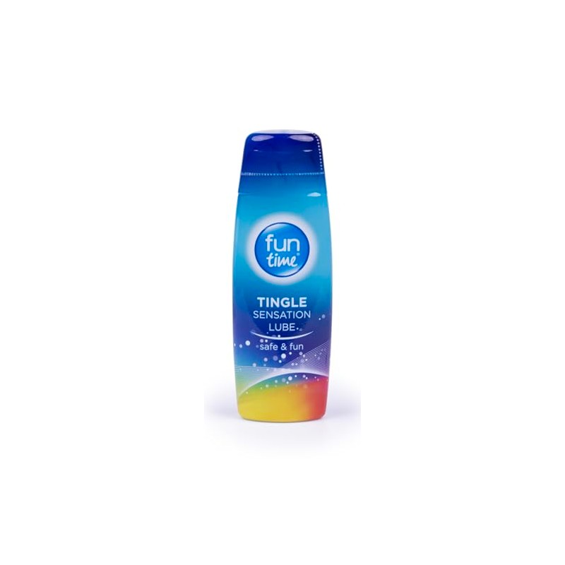 Fun Time Tingle Stimulating Lube 75ml, Strawberry Lube 75ml (2