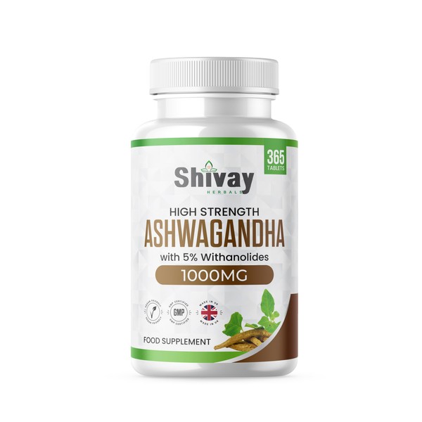 Ashwagandha 2000mg per Serving | 365 Vegan Tablets - 6