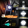DOT Approved 80W 5-3/4" 5.75" Round LED Projection Headlight Compatible
