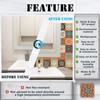 Cendray Pack of 20 Tile Stickers Wall Decoration for Bathroom