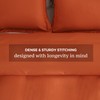 JSD Burnt Orange Duvet Cover Set Twin Size, 2 Piece
