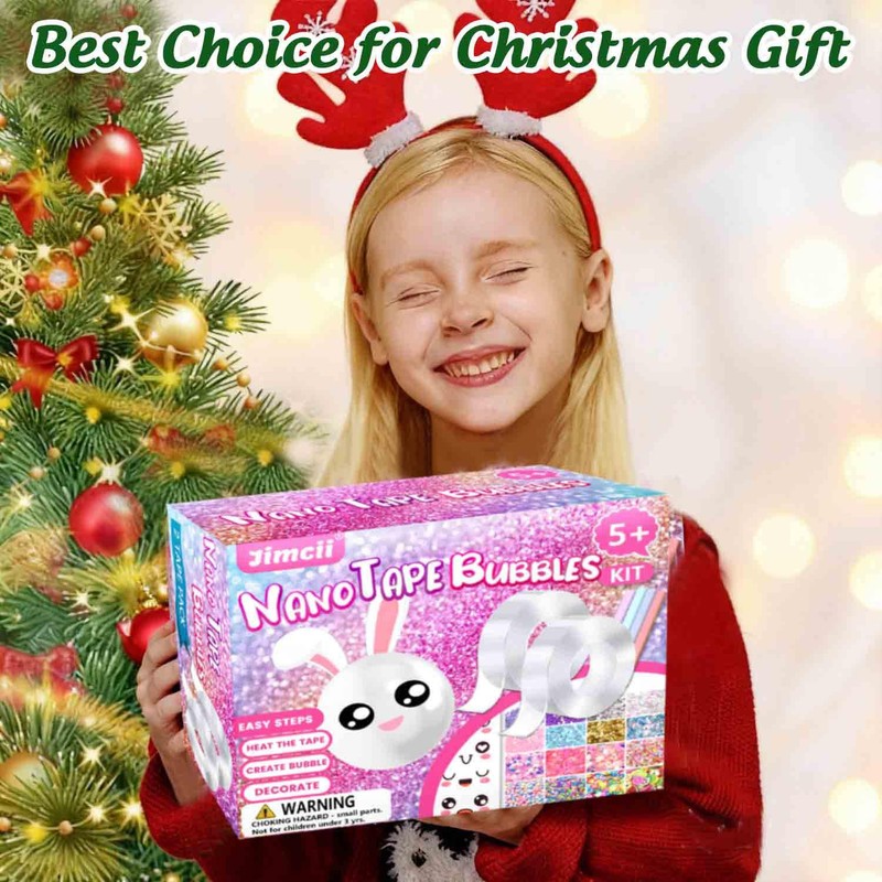 Nano Tape Bubble Kit for Kids, Birthday Toys for 4
