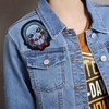 KLORIZ Jigsaw Killer Patch Billy Saw Horror Movie TV Embroidered