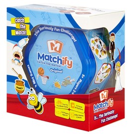 Matchify Card Game: Original - The Seriously Fun Challenge for Families Kids and Friends! Travel & Party Card Game, Multicolor, MATCH9000A, Small