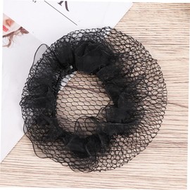 Baluue 30 Piezas red de redecilla bollo de red invisible para el cabello redecilla para el cabello para moño as para el a elástica para el