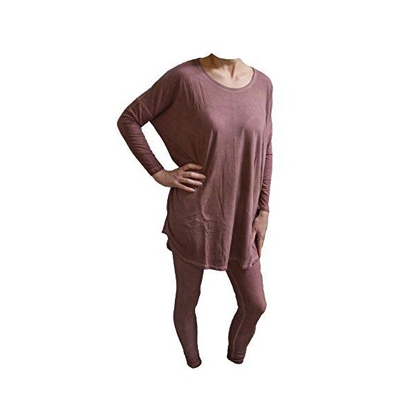 Rock Cotton - Rounded Bottom Tunic & Legging Set -