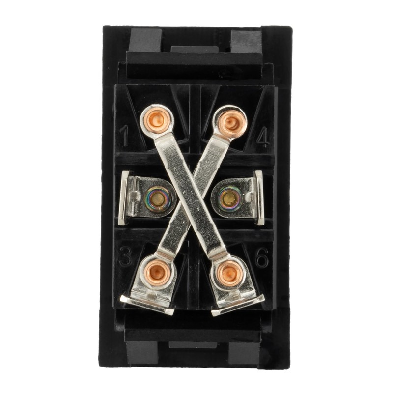 RecPro RV DPDT Reverse Pole Momentary Switch | 30A 12V