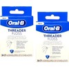 Oral-B Threader Floss, 30-Count: 6 envelopes of 5 threaders (Value