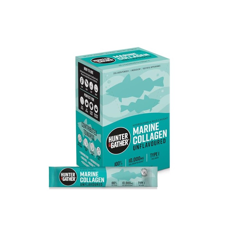 Hunter & Gather Marine Collagen Supplements for Women & Men