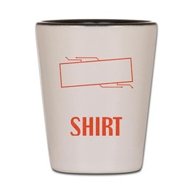 CafePress Hacking Cybersecurity Computer Hacker O Unique and Funny Shot Glass