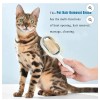 Pet Grooming Comb For Cleaning, Fur Removal, And Massage -