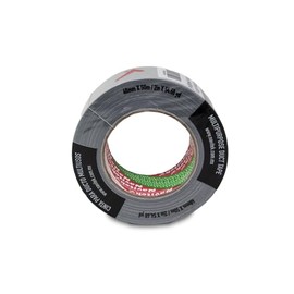 Cinta Duct Tape 180 | Color Plata | 48mm x 50m | Cinta Adhesiva Resistente e Impermeable | Alta Adhesión y Conformabilidad | Uso Interior y Exterior | 1 ud