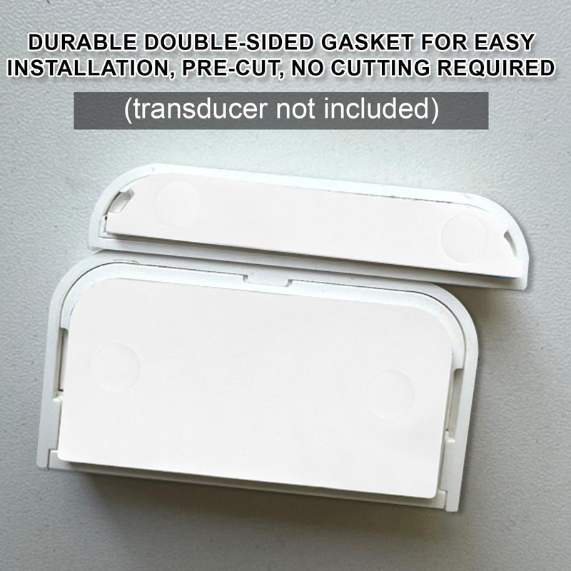 BOXOB 50 Pairs Alarm Sensor Adhesive Strips, Durable Pre-Cut Double