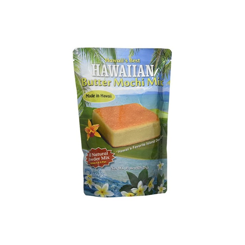 Brand Hawaii's Best, Hawaiian Butter Mochi Mix, 15-oz. (425.25g) Set