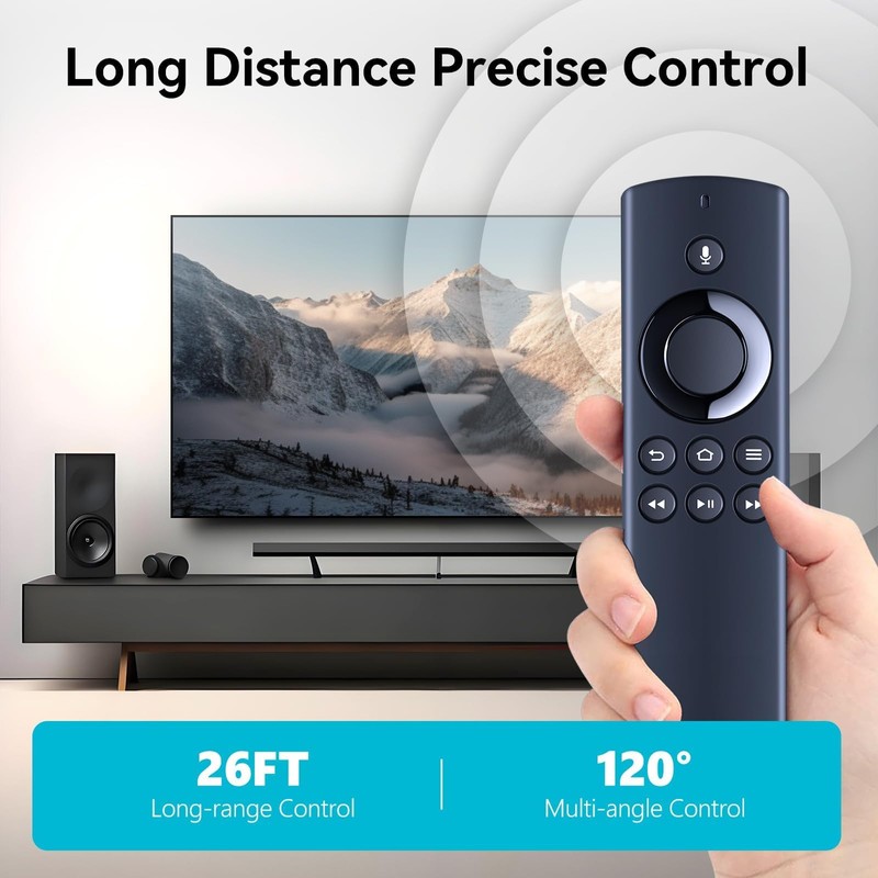 ZWP DR49WK B PE59CV Replaced Voice Remote Control for AMZ