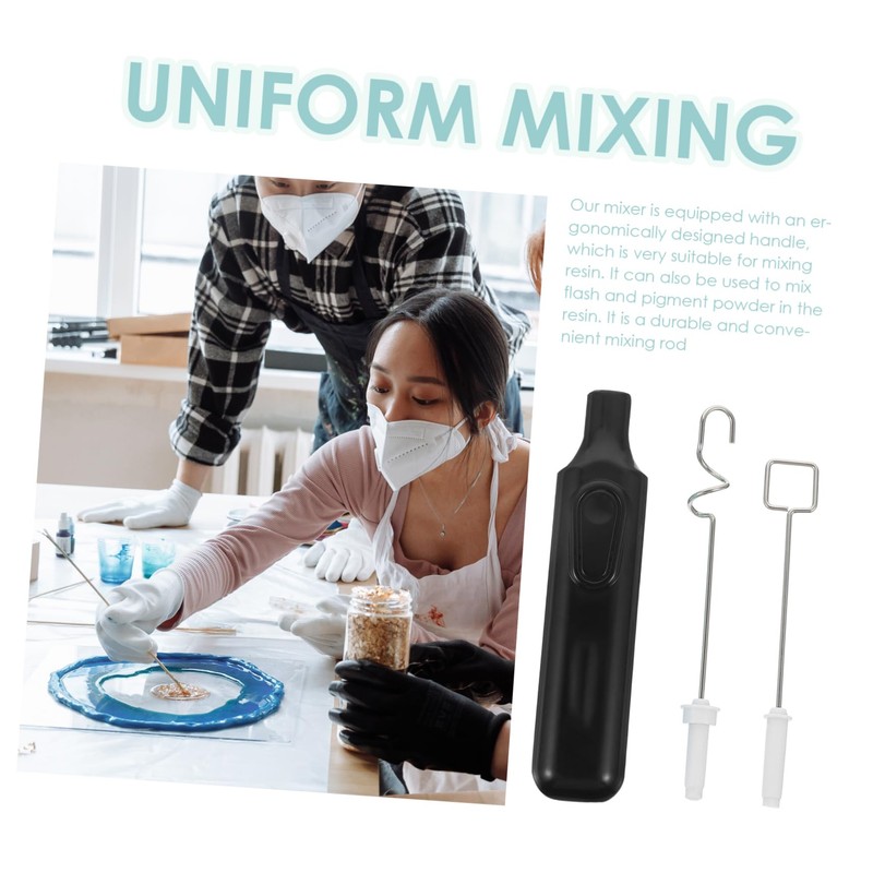 Gatuida 1Set Electric Pigment Mixer Fast Stir Device for Color