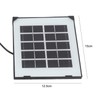 25W 44LEDs Solar Floodlight Remote Control Timing Outdoor Security Light