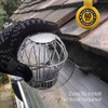 Gutter Guard, Fits for 1.7" ~ 2.4" Round Downspout, 304