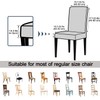 Keyroal Dining Room Chair Covers Set of 4, Stretch Solid