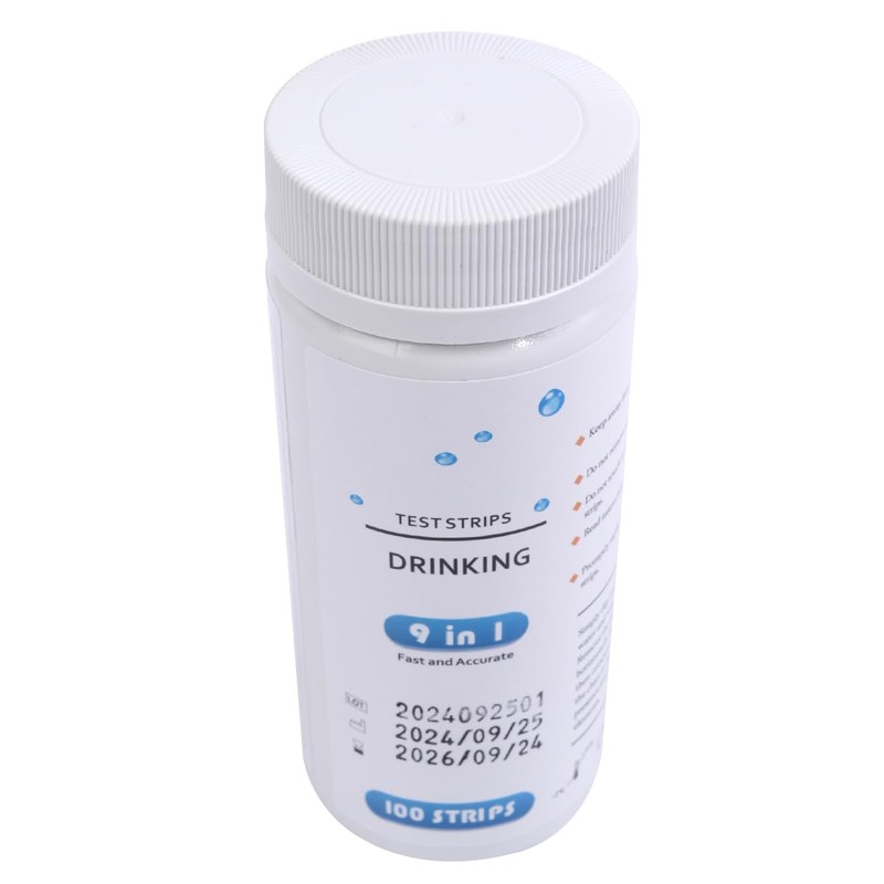 ieron 9 in 1 Water Quality Test Strips 100 Pieces