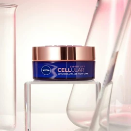 Nivea Cellular Expert Lift Multi-Effect Anti-Age Night Cream, Moisturising Night Cream for Younger Looking Skin, Anti-Age Face Cream with Hyaluronic Acid (50 ml)