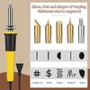 Leather Stamping Tools, Leather Carving Set, Working Kit for Beginners