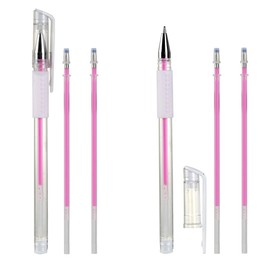 TEONEI Eyebrow microblading Marker Pen,Skin Marker Pen,Eyebrow Permanent Makeup Position Mapping Mark Tools (Pink)
