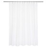 Ultimate Waterproof Fabric Shower Curtain or Liner, Breathable TPU &